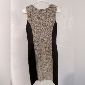 Elegant Black and Gray Women's Dress